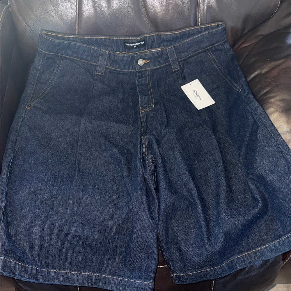 Shibuya Pleated Shorts | Baggy, Wide-Leg